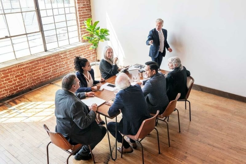 diverse business people in a meeting diverse business people in a meeting